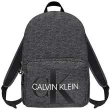 Balo CK Monogram Logo Jersey Backpack Gray Màu