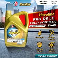 Havoline Prods Le Fullysynthetic 5W-40 - Dầu