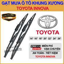 [Toyota Innova] Cần gạt nước mưa khung