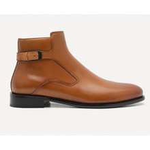 Giày boots nam Cognac Leather Ankle PM1 96600010 