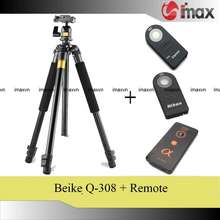 Chân Máy Ảnh Tripod Q-308 + Remote Cho Máy