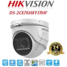 Hikvision Camera Dome HD-TVI hồng ngoại 5.0 Megapixel DS-2CE76H8T-ITMF-Hàng Chính Hãng