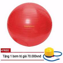 Bóng Yoga Trơn Cao Cấp 65cm (Tặng bơm