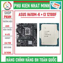 Combo Main Prime H610M-K D4 + Chip I3 12100F Tray 