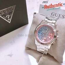 Guess Đồng Hồ Nữ Analog Pink W0774L1