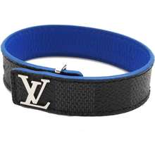 Vòng Đeo Tay Nam LV Damier Graphite Bracelet