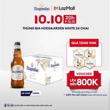 Thùng 24 chai bia Hoegaarden White