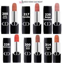 Full Màu Son Thỏi Lì Dior Rouge Velvet Bản