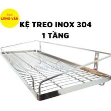 Kệ Treo Inox 304 Cao Cấp 1 Tầng, Kệ Chén 