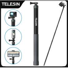 Telesin 1,2M Sợi Carbon Selfie Stick Monopod