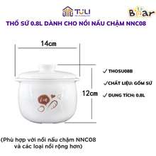 Thố chưng yến nấu cháo cho bé Dung