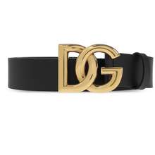 Thắt Lưng Nam Dolce Gabbana D G Black Belt