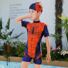 Đồ Bơi Trẻ Em Bé Trai Xiêm Spider-Man Tay 