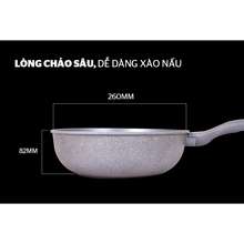 Chảo sâu lòng siêu bền đá đáy từ