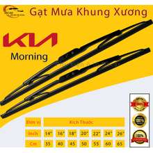 [KIA MORNING] 1 Cặp cần gạt mưa khung