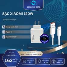 Bộ Sạc Nhanh Xiaomi 120W , 67W , Super