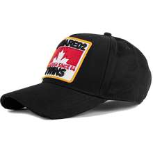 Mũ Twins Embroidered Patch Baseball Cap In Black 