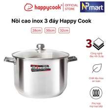 Nồi Inox 3 Đáy Size 28, 30, 32Cm Nc-28G -30G