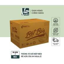 Thùng Bột Béo Vàng (1Kgx10Gói) - Hàng Nhà 