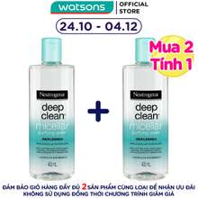 Nước Tẩy Trang Deep Clean Micellar Purifying 