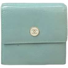 Ví Nữ Wallet Purse Coco Button Blue Màu