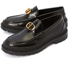 Giày Lười Nam Loafer Explorer Black Smooth