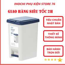 Thùng Rác Đạp Chân Hình Chữ Nhật