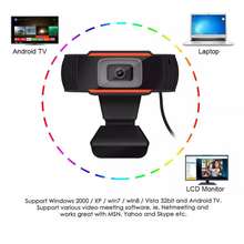 Webcam kèm mic HD 720P có thể xoay dùng
