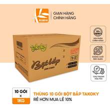 Thùng 1Kg Bột Bắp Takoky - Hàng Chính