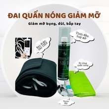 Bộ Đai Ủ Nóng Slimming Body Giúp Tan Mỡ