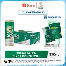 Thùng 24 Lon Bia Sài Gòn Special -