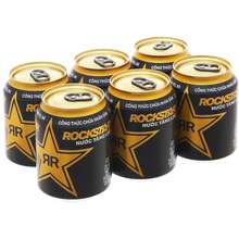 Lốc 6 lon nước tăng lực Rockstar