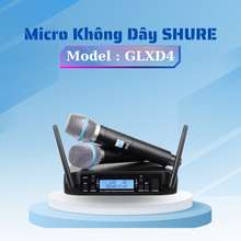 Micro Không Dây Shure Glxd4, Thiết Kế Tinh