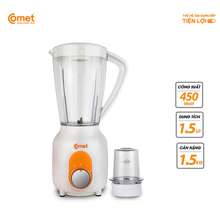 Comet Máy Xay Sinh Tố Cối Nhựa Kháng Vỡ 450W - Cm9955