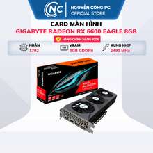 Card Màn Hình Radeon Rx 6600 Eagle 8Gb Oc -