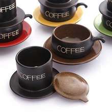 Bộ phin Cà phê sứphin cafe kèm cốc Gốm 