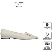 Giày bệt Charles Keith Leather Pointed SL1