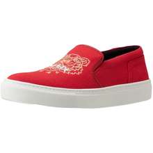 Giày Slip On Nữ Tiger Màu Đỏ Size