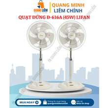 Quạt Đứng Đ-616A (45W) (3 Tốc Độ, Màu 