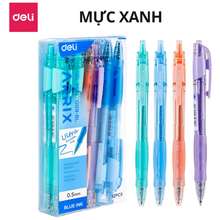 Combo 10 Bút gel bút bi mực nước màu