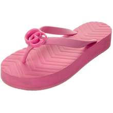 Dép Nữ GG Rubber Flip Flops Màu Hồng Size