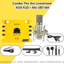 Bộ Mic Hát Livestream Karaoke Chính Hãng