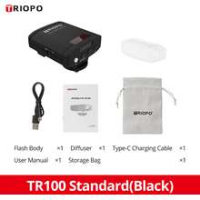 Triopo TR-100 Xách Tay Máy ảnh Mini Flash