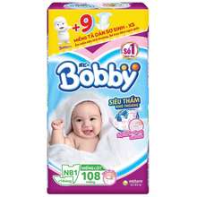 Bịch 108 miếng lót Newborn 1 (tặng 9 tã