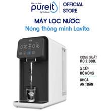 Unilever Máy Lọc Nước Unilever Pureit Lavita - Cr5240 Chức Năng Làm Nóng Nhiều Cấp Độ Tích Hợp Công Nghệ Ro+Uv - Hàng Chính Hãng