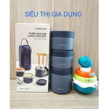 Bộ Hộp Cơm Giữ Nhiệt Pump Vacuum Lunch