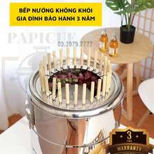 Bếp Nướng Than Hoa Không Khói Bằng Inox