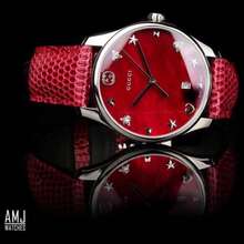 Gucci Đồng Hồ Nữ G-Timeless Red Mother Of Pearl G-0054