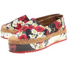 Giày Slip On Nữ Dolce Gabbana D G Multicolor