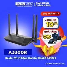 Router Wi Fi Băng Tần Kép Gigabit Ac1200